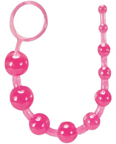 Basic Anal Beads - Pink Sex Toy Product