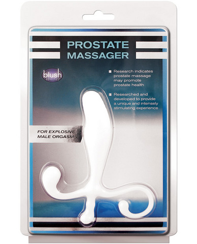 Blush prostate massager - white