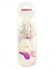 Blush petite butterfly - clear