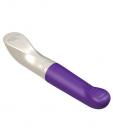 Cascade Ripple Lubricating Vibe - Purple Sex Toy Product
