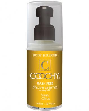Coochy body rashfree shave creme - 4 oz citrus