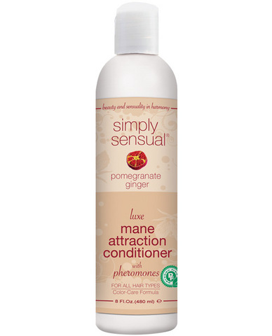 Simply sensual hair conditioner w/pheromones - pomegranate