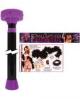 Diva light-up dance pole - purple/black