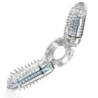 PropellO Dual-Stimulation Vertical Vibrating Thrill-Ring-Assorted Colors
