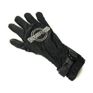 Five Finger Massage Glove - Right Hand Black