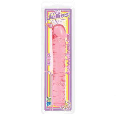 Classic Pink Jelly 10" Dildo Sex Toy Product