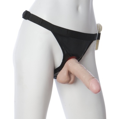VAC-U-LOCK SET � VIBRO 6" REALISTIC COCK
