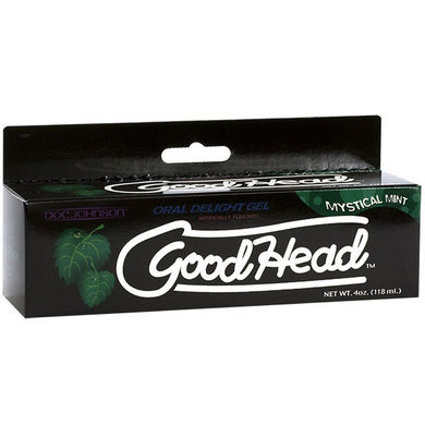 GoodHead Oral Delight Gel Mystical Mint 4oz Sex Toy Product