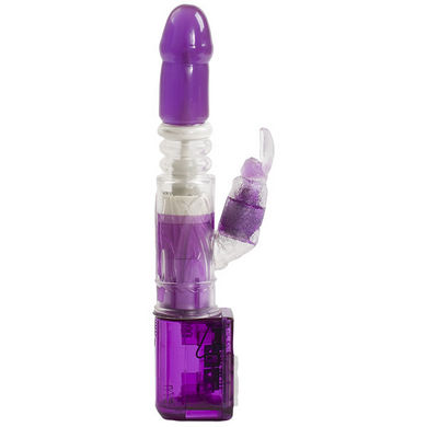 The Hop 'n Rabbit Stroker Vibrator - Purple