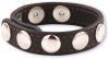5 Speed Black Leather Cock Strap
