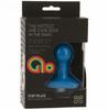 Glo vibrating pop plug - blue