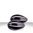 Crystal Premium Glass Eggs - Black & White