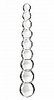 Icicles No 2 Glass Anal Beads Clear Sex Toy Product Image 1