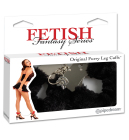 Fetish Fantasy Series Furry Leg Cuffs - Black