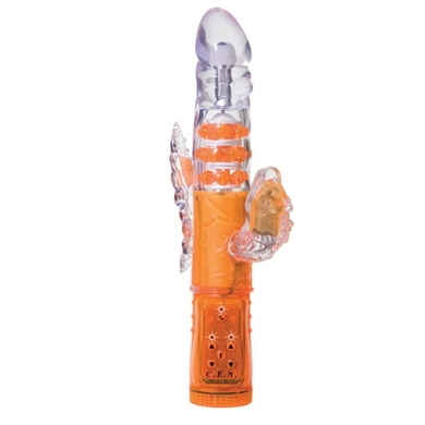 Triple Orgasm Vibrator - Orange