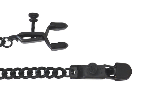 Blackline Adjustable Open Wide Clamps Sex Toy Product