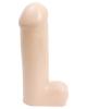 Giant Cock w/Balls 11in - White