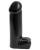 Giant Cock w/Balls 11in - Black