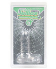 Crystal jelly 6in ballsy super cock clear