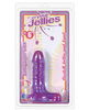 Crystal jellies 6in ballsy super cock - purple