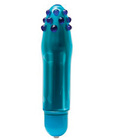 Reflections waterproof glass vibrator joy - blue