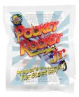 Pocket rocket jr. massager w/battery - clear