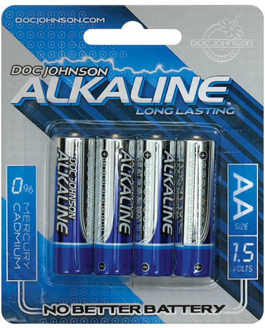 Doc johnson alkaline batteries - aa 4 pack Sex Toy Product