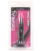 Enspiral anal plug, black