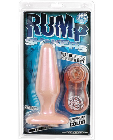 Rump shakers vibrating butt plug medium - flesh pearl