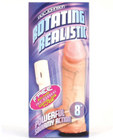 Rotating realistic 8in white