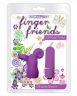 Finger friends curly cue 10 function finger vibe - purple