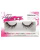 Eye candy cabaret tipped lashes w/multi color crystal accents - black