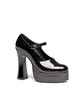 Ellie shoes, eden 5in pump 1.5in platform black six