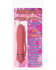 Jeweliscious rhinestone mini vibe w/strap - pink