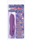 Jeweliscious rhinestone mini vibe w/strap - purple