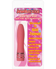 Jeweliscious mini vibe w/rhinestones - pink