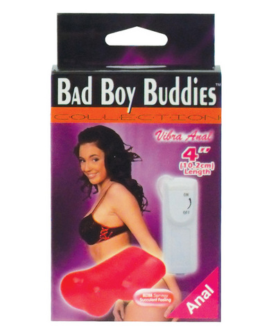 Bad boy buddies vibrating anal - pink