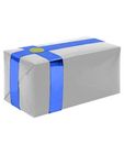 Gift wrapping for your purchase(silver w/blue ribbon)-extra day to ship