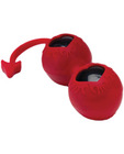 Hustler dare devils vaginal balls - red/black