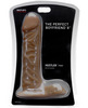 Hustler perfect boyfriend 8in - chocolate