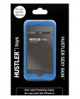 Hustler sexy skin iphone 4 protective case - blue