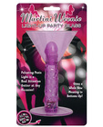 Martini weenie light up party glass - purple