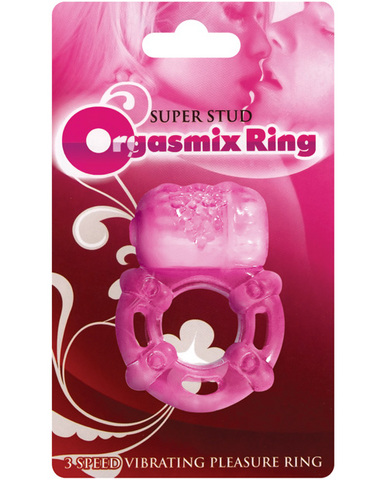 Orgasmix super stud pleasure ring 3 speed - magenta Sex Toy Product