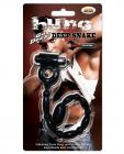 Hung anal beads w/power bullet cock ring - clear