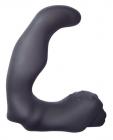 Velvet plush vibrating mini prostate - black Sex Toy Product