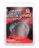 Falcon glass cockrings 45mm - clear