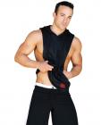Jack Adams Air Muscle Pullover Hoodie Black MD