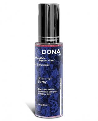 Dona by jo  shimmer spray 2 oz - pomegranate