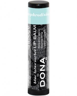 Dona by jo  lip balm .5 oz - blue lotus sorbet