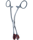 Kinklab forceps with rubber tips